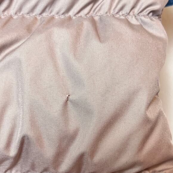 Athleta Women's Size Small Pink Downabout Down Insulated Zip Pocket Vest 350373 - Picture 8 of 8